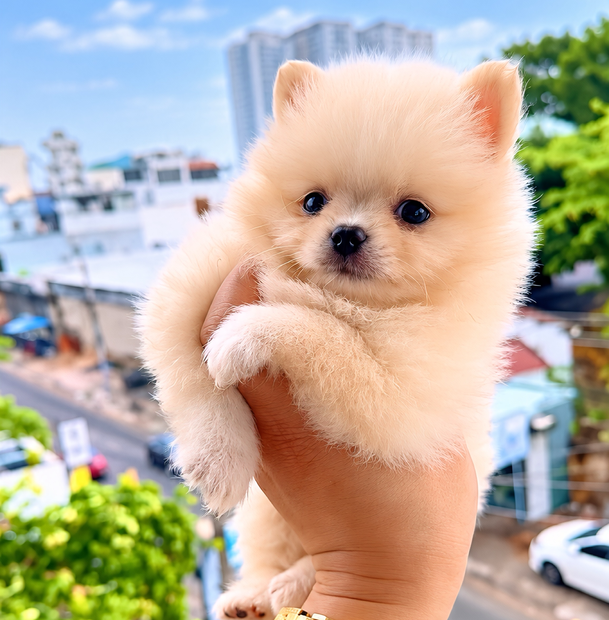 Phốc Sóc Vàng Kem